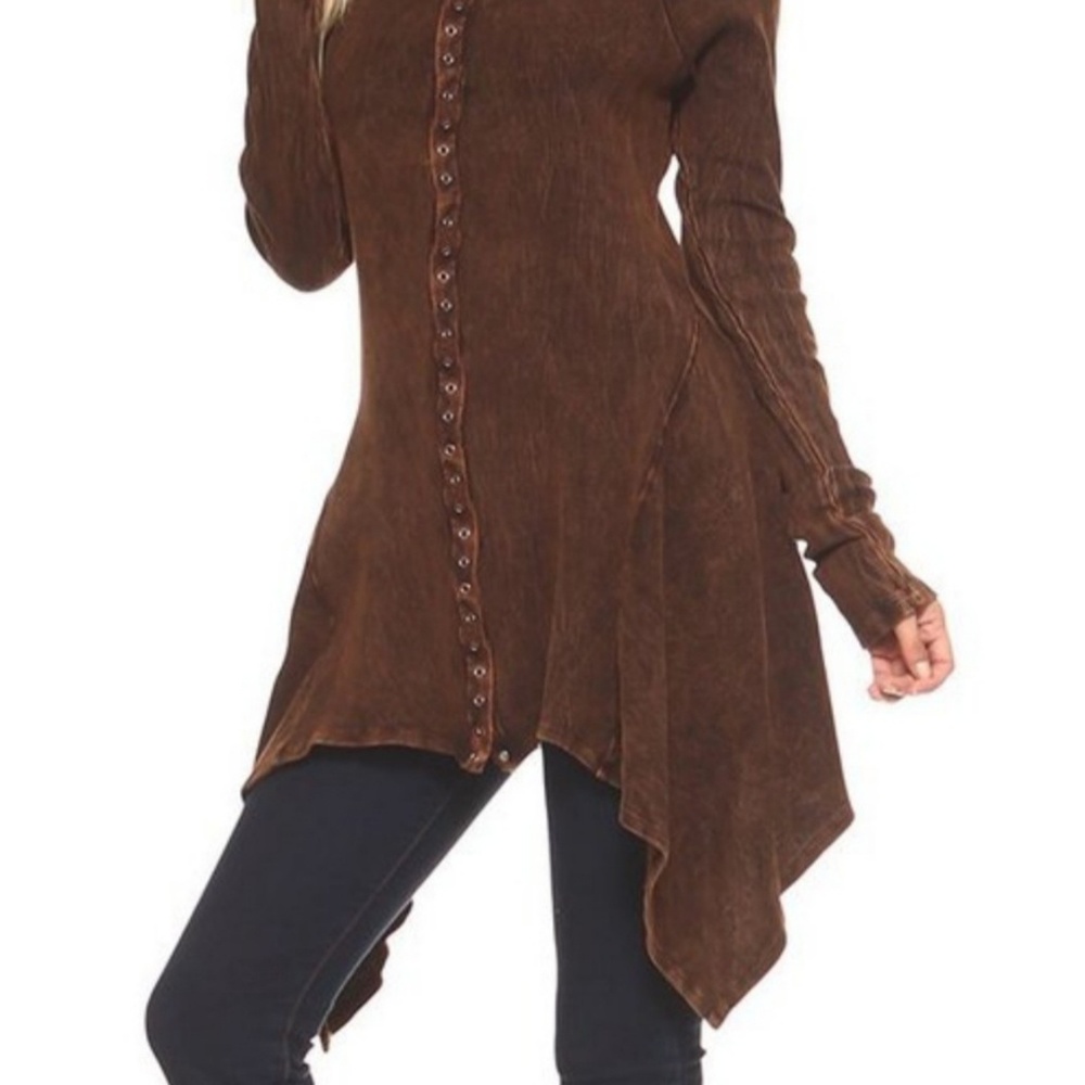 Mineral Dye Washed Tunic - Picture 5 of 5